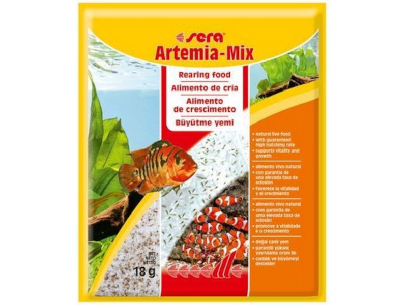 Sera Artemia-Mix 18 g, Portionsbeutel 